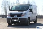 Кенгурятник QT-Spec (нерж.) для Renault Trafic 2001-2015 рр - 3