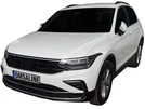Накладки на протитуманки 2020-2025 (4 шт, нерж) для Volkswagen Tiguan рр - 2