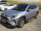 Бокові пороги Sunrise (2 шт., алюміній) для Toyota Rav 4 2019- рр - 5