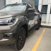 Молдинг на верх дверей (4 шт, ABS) для Toyota Hilux 2015- рр - 3