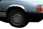 Накладки на арки (4 шт, нерж) для Volvo 940/960 1990-1997 рр - 1