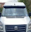 Дефлектор лобового скла V1 (під фарбування, на клей) для Volkswagen Crafter 2006-2016 рр - 4