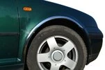 Накладки на арки (4 шт, нерж) для Volkswagen Golf 4 - 1