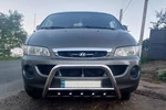 Кенгурятник (нерж.) для Hyundai H200, H1, Starex 1998-2007 рр - 2