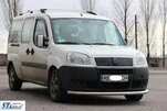 Передній захист ST008 (2 шт., нерж.) 60 мм для Fiat Doblo I 2005-2010 рр - 3