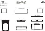 Накладки в салон (1999-2000) Алюміній для Ауди A4 B5 рр - 3