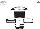 Накладки на панель (2001-2005) Дерево для Renault Laguna рр - 8