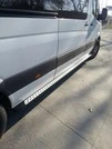 Бокові пороги DOT-Line (2 шт., Алюм.) Довга база для Mercedes Sprinter W907/W910 2018- рр - 4