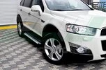 Бокові пороги Allmond Grey (2 шт., Алюміній) 2006-2015 для Chevrolet Captiva рр - 5