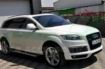 Бокові пороги Allmond Grey (2 шт., алюміній) для Ауди Q7 2005-2015 рр - 5