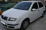 Накладки на дзеркала 2006-2025 (2 шт, нерж.) для Skoda Fabia рр - 1