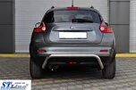 Задня дуга AK007 (нерж) для Nissan Juke 2010-2019 рр - 8
