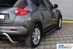 Задня дуга AK007 (нерж) для Nissan Juke 2010-2019 рр - 7