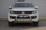 Кенгурятник WT003 (нерж) для Volkswagen Amarok 2010-2022 рр - 5