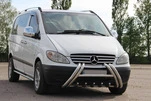 Кенгурятник WT01 (нерж.) для Mercedes Viano 2004-2014 рр - 2