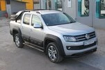 Молдинг на двері OmsaLine (6 шт, ABS) для Volkswagen Amarok 2010-2022 рр - 5