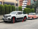 Розширювачі колісних арок (під фарбування) для Mercedes X class - 1