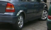 Накладки на арки (4 шт, нерж) для Opel Astra G classic 1998-2012 рр - 2