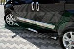 Молдинг дверний (4 шт, нерж.) Carmos - Турецька сталь для Fiat Fiorino/Qubo - 8