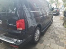 Бокові пороги Allmond Black (2 шт., алюміній) Довга база для Volkswagen T6 - 2
