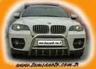 Кенгурятник WT003 (нерж.) 50мм для BMW X6 E-71 2008-2014 рр - 2