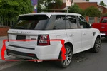 Задній бампер (Autobiography) для Range Rover Sport 2005-2013 рр - 4