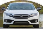 Накладки на дзеркала BMW-Style (2 шт) для Honda Civic Sedan X 2016-2021 рр - 5