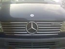 Накладки на решітку радіатора (1995-2000, 12 частин, нерж) для Mercedes Sprinter W901/902/903/904/905 рр - 4
