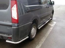 Задні кути AK003 (2 шт., нерж.) для Fiat Scudo 2007-2015 рр - 1