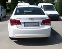Накладка на задній бампер SD (Meliset, під фарбування) для Chevrolet Cruze 2009-2015 рр - 2