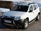 Бокові пороги BlackLine (2 шт, алюміній) для Dacia Duster 2008-2018 рр - 1
