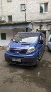 Дефлектор капота коротка (EuroCap) для Nissan Primastar 2002-2014 рр - 7