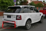 Задня накладка (3 частини) для Range Rover Sport 2005-2013 рр - 1