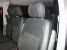 Авточохли (екошкіра та тканина, Premium) Повний салон для Volkswagen T5 Caravelle 2004-2010 рр - 1