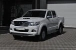 Передній захист ST017 (нерж.) для Toyota Hilux 2006-2015 рр - 3