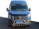 Кенгурятник WT002 (нерж) для Volkswagen Crafter 2006-2016 рр - 1