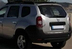 Кромка багажника (нерж.) OmsaLine - Італійська нержавійка для Dacia Duster 2008-2018 рр - 1