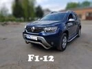 Кенгурятник WT007 (нерж.) для Renault Duster 2018-2024 рр - 2