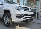 Передній вус подвійний Vegas 2016-2021 (чорний) для Volkswagen Amarok рр - 1