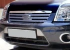 Накладка на кромку капота Полірована нержавіюча сталь для Ford Connect 2010-2013 рр - 3