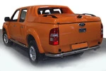 Задній захист AK005 (нерж) для Ford Ranger 2011-2022 рр - 1