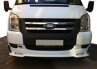 Накладка на передній бампер (2006-2014, DRL) для Ford Transit рр - 2