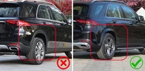 Бризковики Premium (забарвлені розширювачі арок, модель без підніжок, 4 шт) для Mercedes GLE W167 - 4