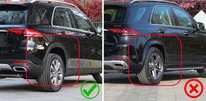 Бризковики Premium (не пофарбовані розширювачі арок, модель без підніжок, 4 шт) для Mercedes GLE W167 - 2