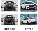 Комплект обвісів AMG GLE63 для Mercedes GLE coupe C167 2019- рр - 2