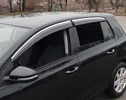 Вітровики з хромом (4 шт., Sunplex Chrome) для Volkswagen Golf 5 - 8