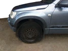 Накладки на арки (4 шт, чорні) для Suzuki Grand Vitara 2005-2017 рр - 1