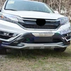 Передня та задня накладки 2015-2016 (2 шт) для Honda CRV рр - 1