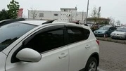 Рейлінги ХРОМ Пластикові ніжки для Nissan Qashqai 2007-2010 рр - 2