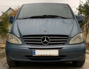 Рамка під номер хром (1 шт, нержавіюча сталь) для Mercedes Vito W639 2004-2014 рр - 1